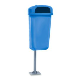 LIXEIRA PAPELEIRA DINA 50L (20KG) AZUL CONTEMAR