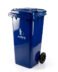 CONTENTOR 120L EURO RD PEQ AZUL NOBRE